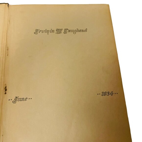 Vintage 1934 Alameda High School Yearbook - Picture 2 of 11